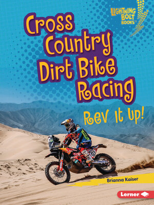 cover image of Cross Country Dirt Bike Racing